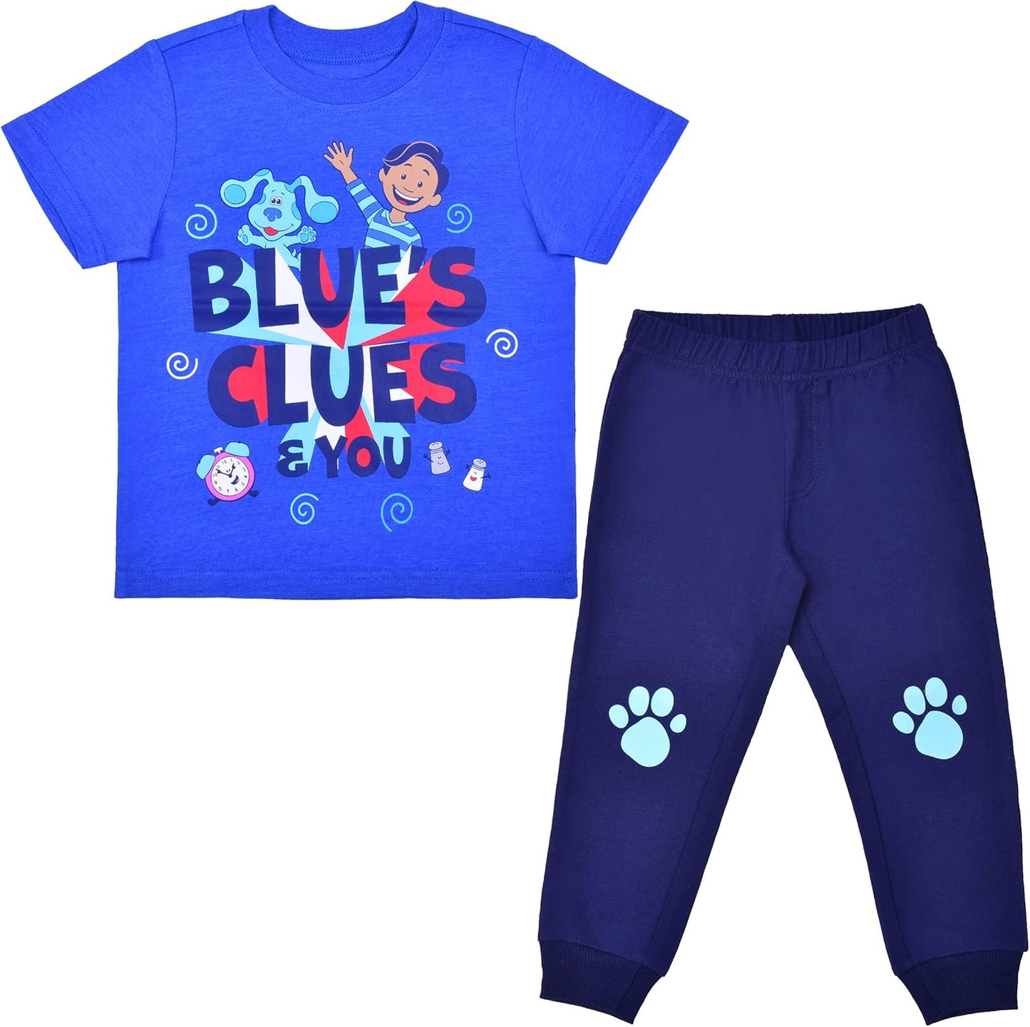 Blues Clues - Conjunto de camiseta y pantalones