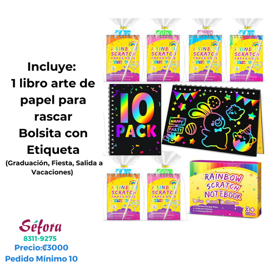 Kit Multi-Ocasión: Graduación, Vacaciones y Fiesta (Pedido Mínimo 10)