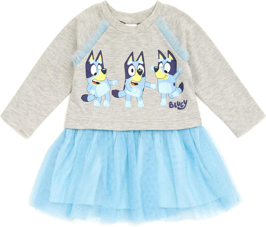 Bluey Vestido de rizo