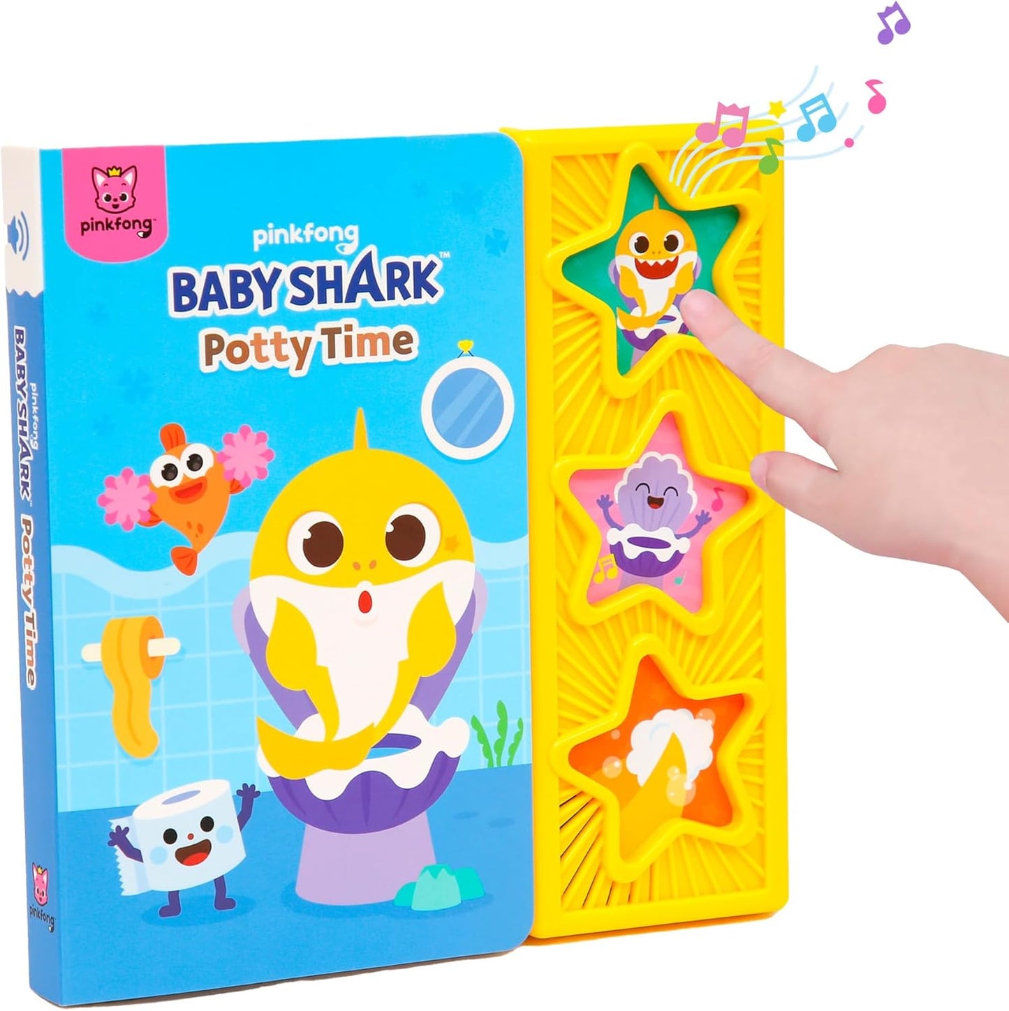 Pinkfong Baby Shark - Libro de sonidos para ir al baño Juguete Baby Shark