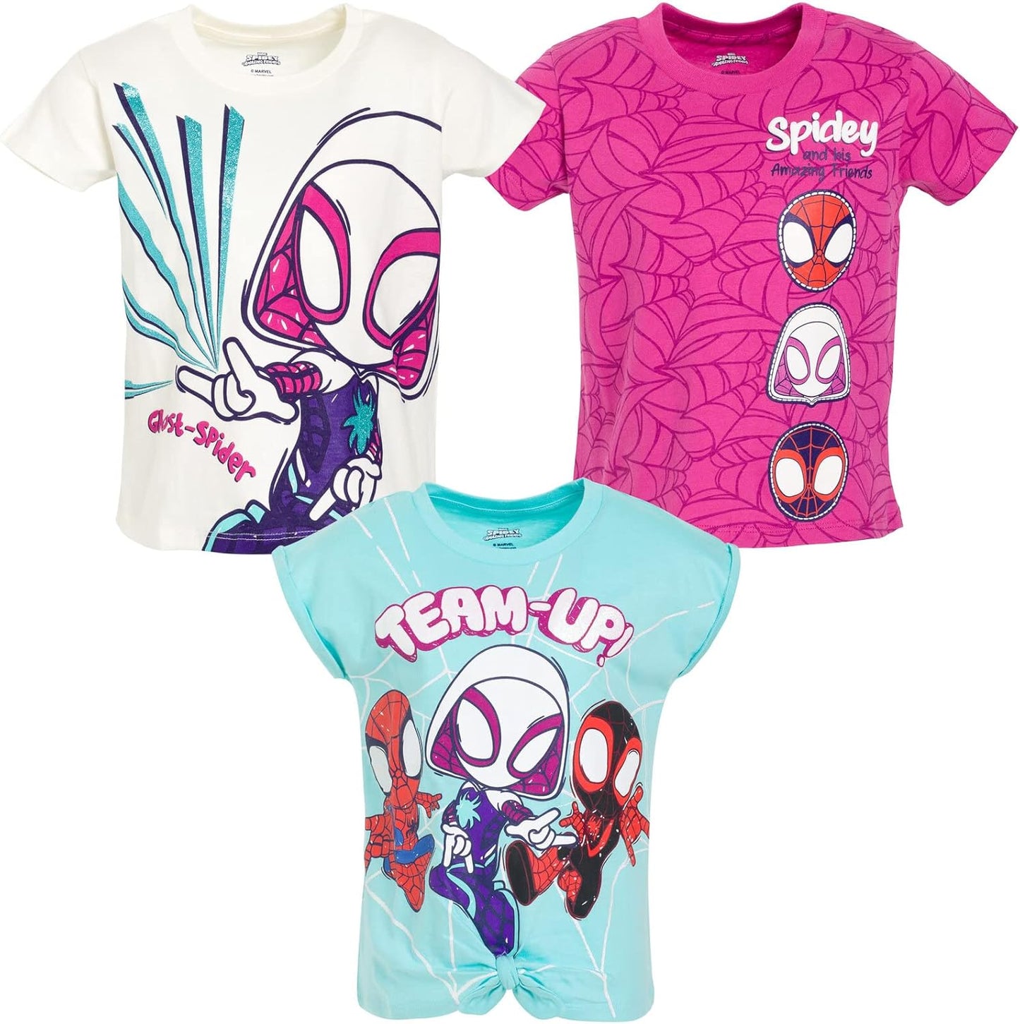 Pack 3 Camisetas, Spider 