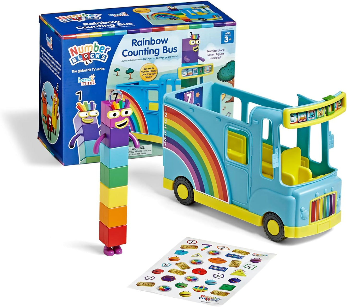 Numberblocks Rainbow Counting Bus