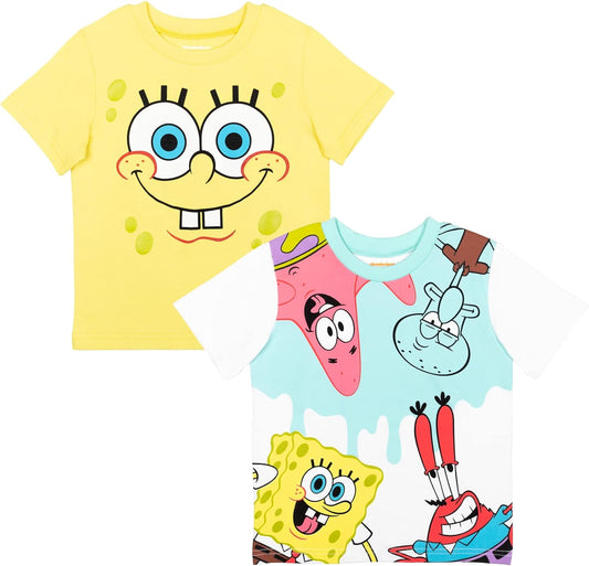 Bob Esponja  Paquete de 2 camisetas 