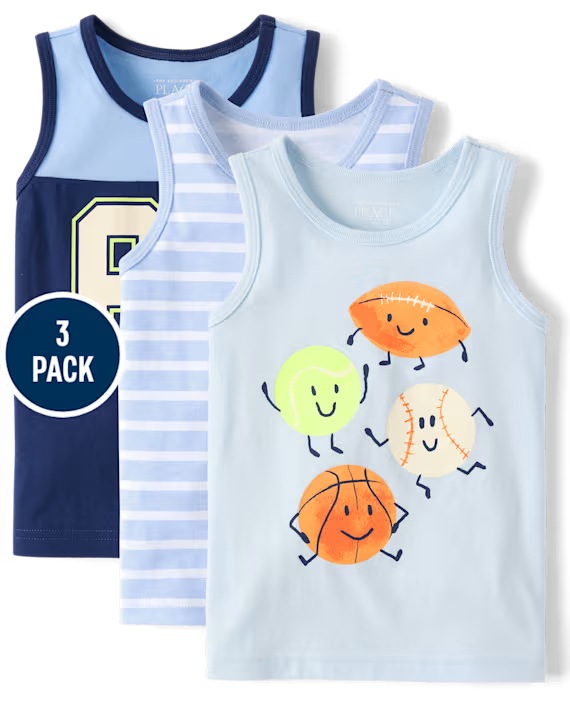 Pack de 3 camisetas