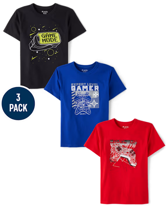 Camisetas 3-Pack