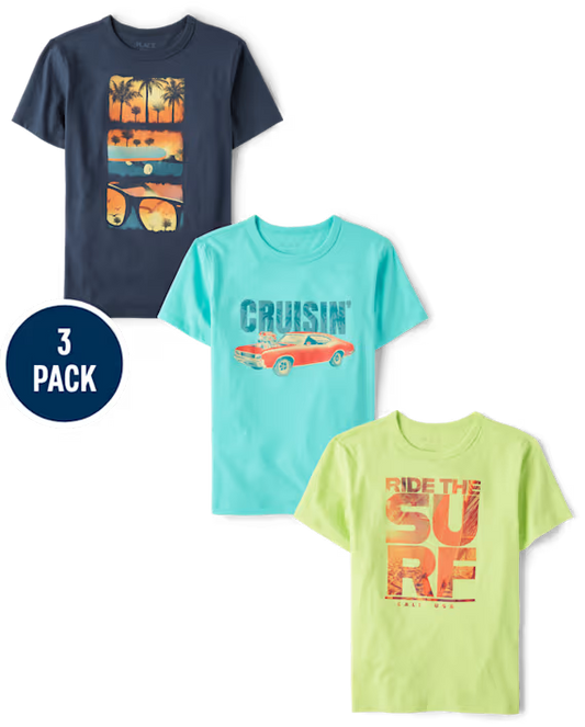 Camisetas 3-Pack