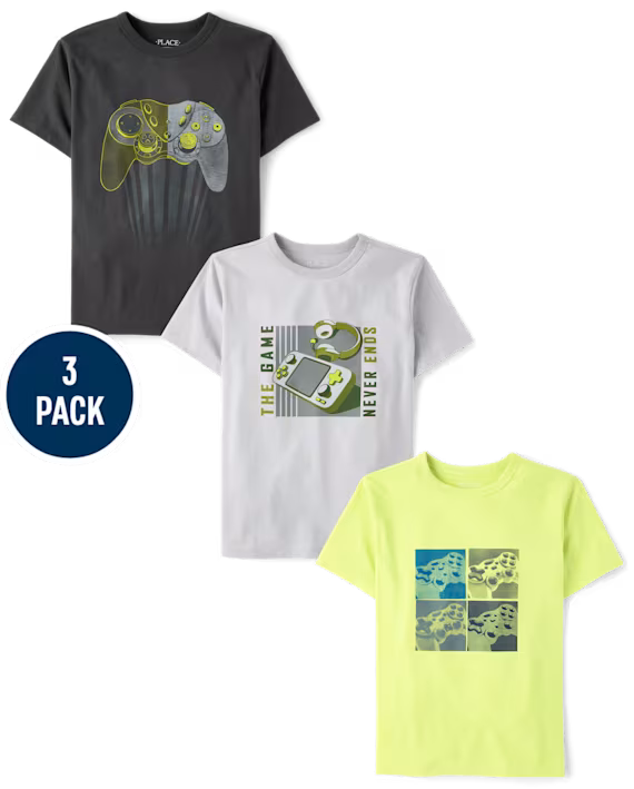 Camisetas 3-Pack