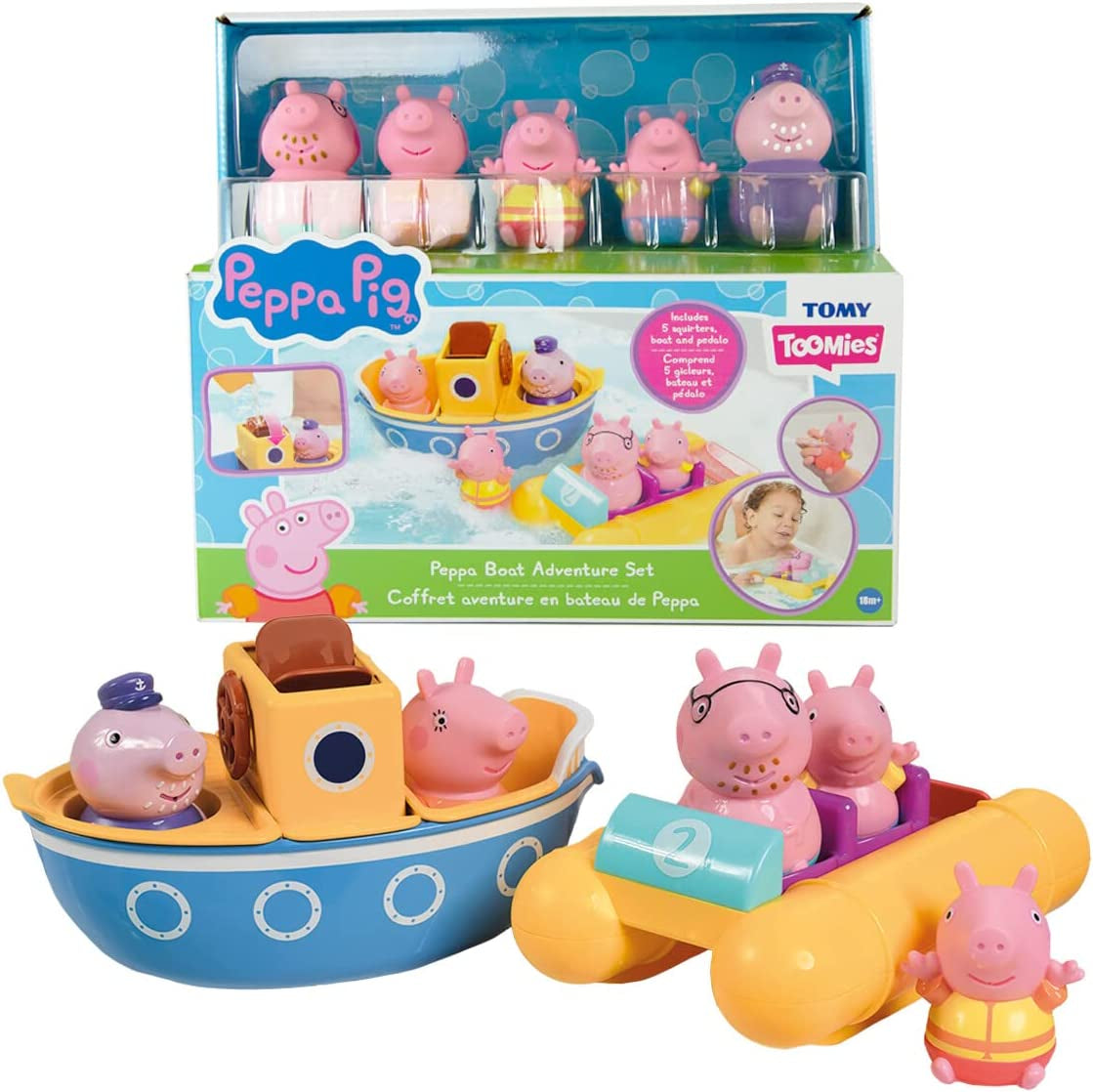 Juguetes de baño de Peppa's Boat