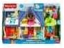 Fisher-Price Little People - Juego de casa de juego con escenarios inteligentes 