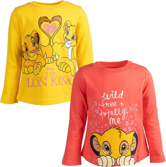 Disney Paquete de 2 camisetas Rey León 