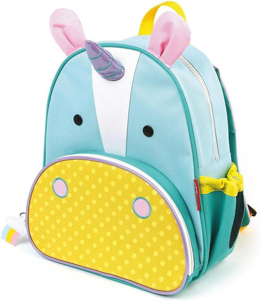 Skip Hop - Mochila para preescolar, colección Zoo Unicornio 12" Pulgadas 