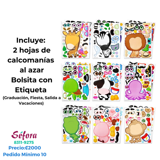 Kit Multi-Ocasión: Graduación, Vacaciones y Fiesta (Pedido Mínimo 10)