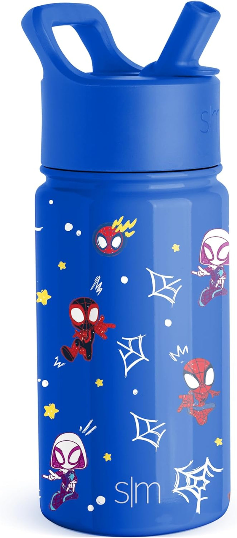 Simple Modern Spiderman - Botella de agua de acero inoxidable