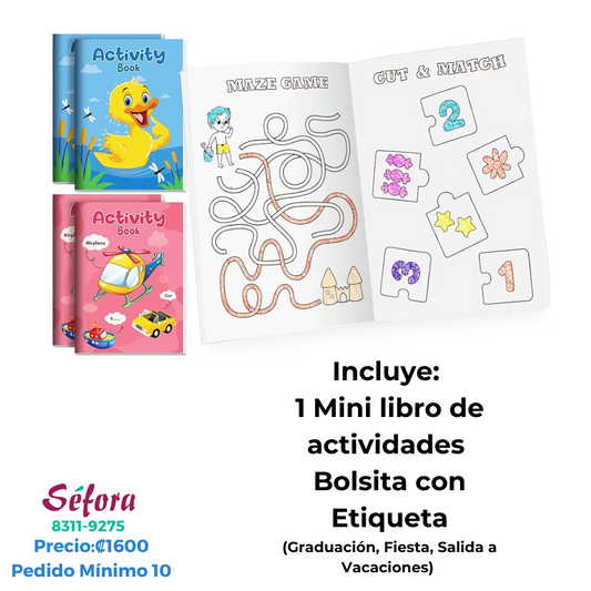 Kit Multi-Ocasión: Graduación, Vacaciones y Fiesta (Pedido Mínimo 10)