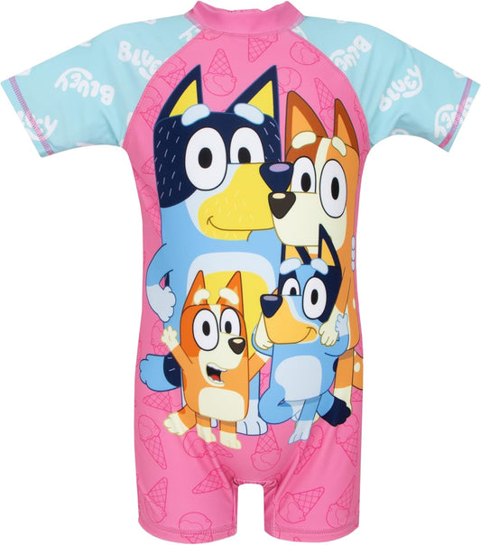 Bluey Traje de baño para niñas