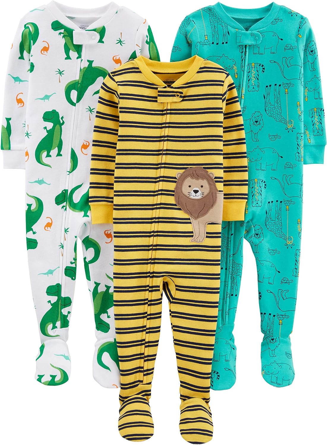 Pijamas Pack de 3 Piezas 