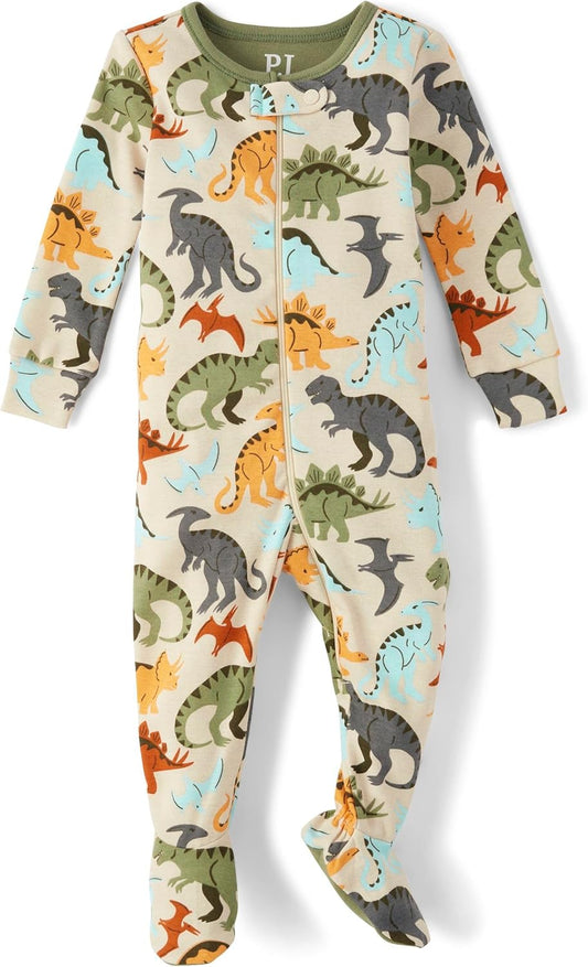 The Children's Place Pijama de una pieza Dinosaurio