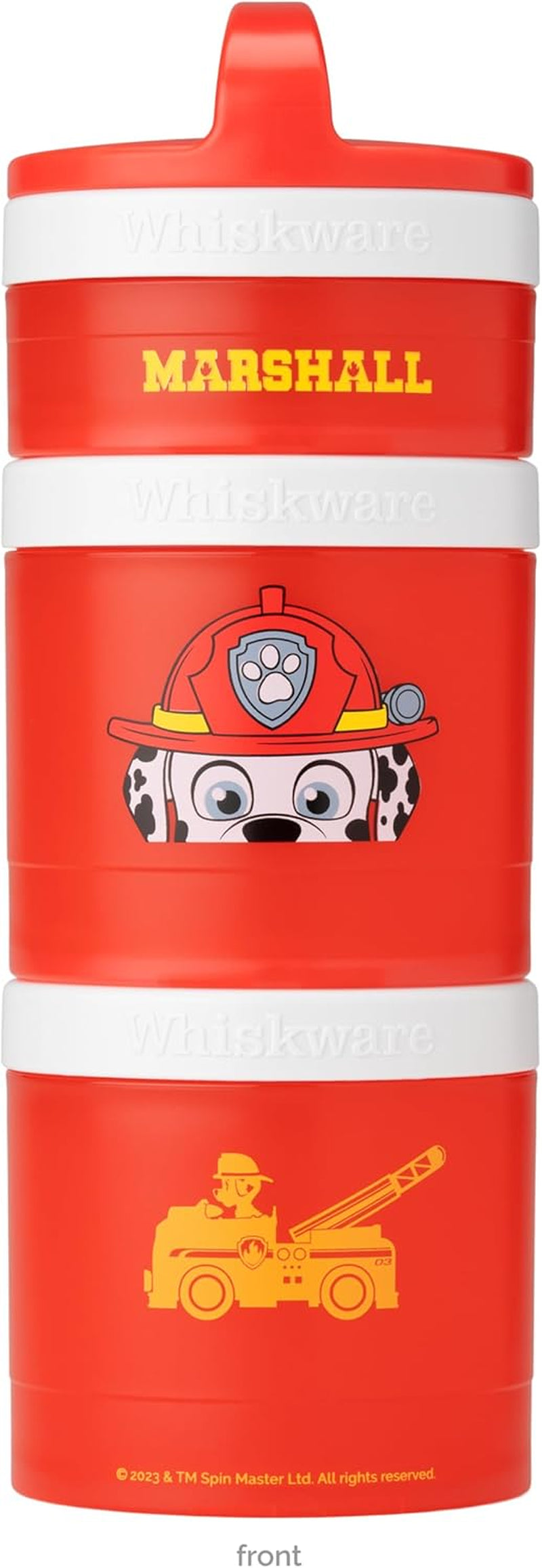 Whiskware PAW Patrol - Contenedores apilables para aperitivos