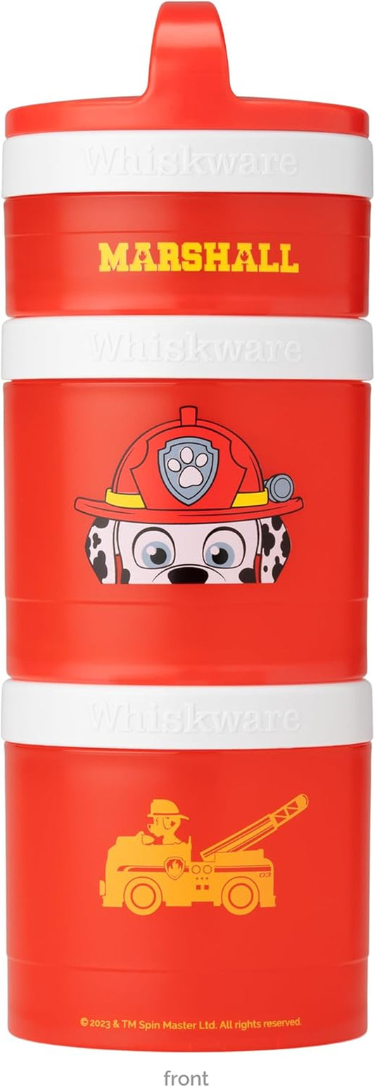 Whiskware PAW Patrol - Contenedores apilables para aperitivos