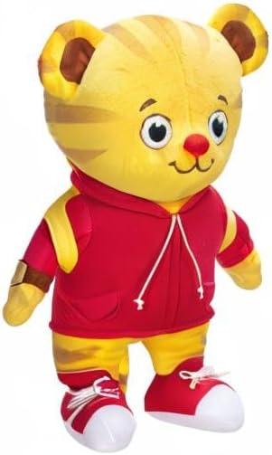 Daniel Tiger's Neighborhood Peluche de Daniel Tiger de regreso a la escuela con Tigey y mochila con música, sonidos y frases