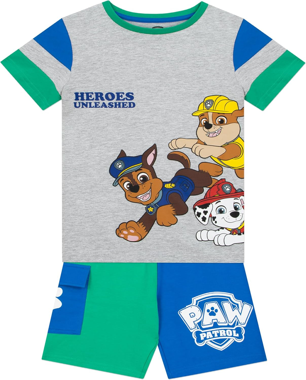 Paw Patrol Outfit | Conjunto de camiseta y pantalón corto