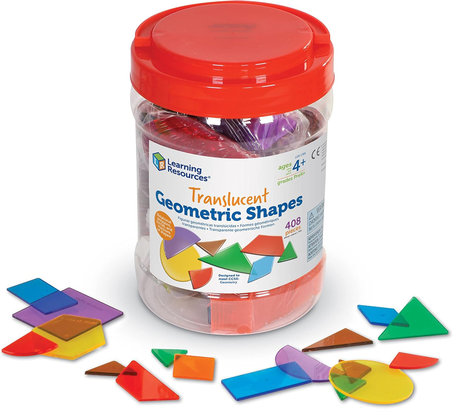 figuras geométricas translúcidas