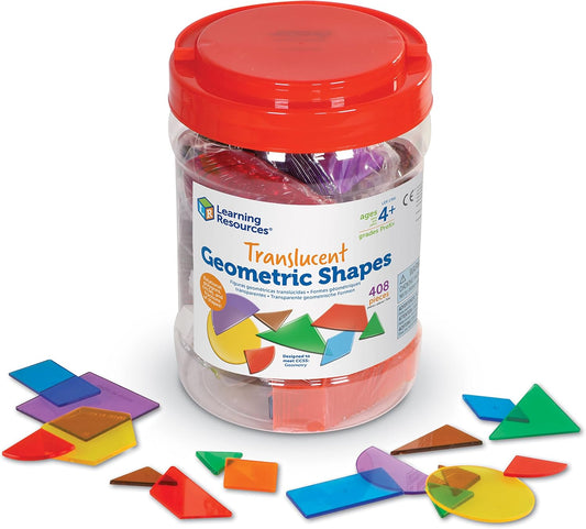 figuras geométricas translúcidas
