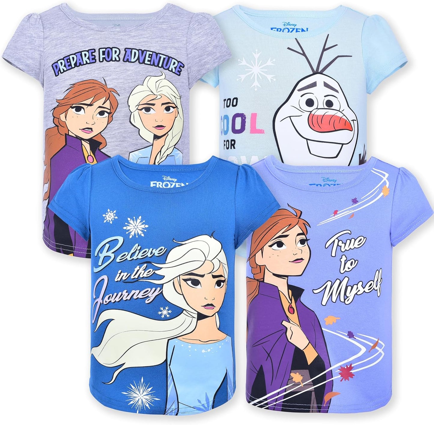 Disney Conjunto de 4 camisetas