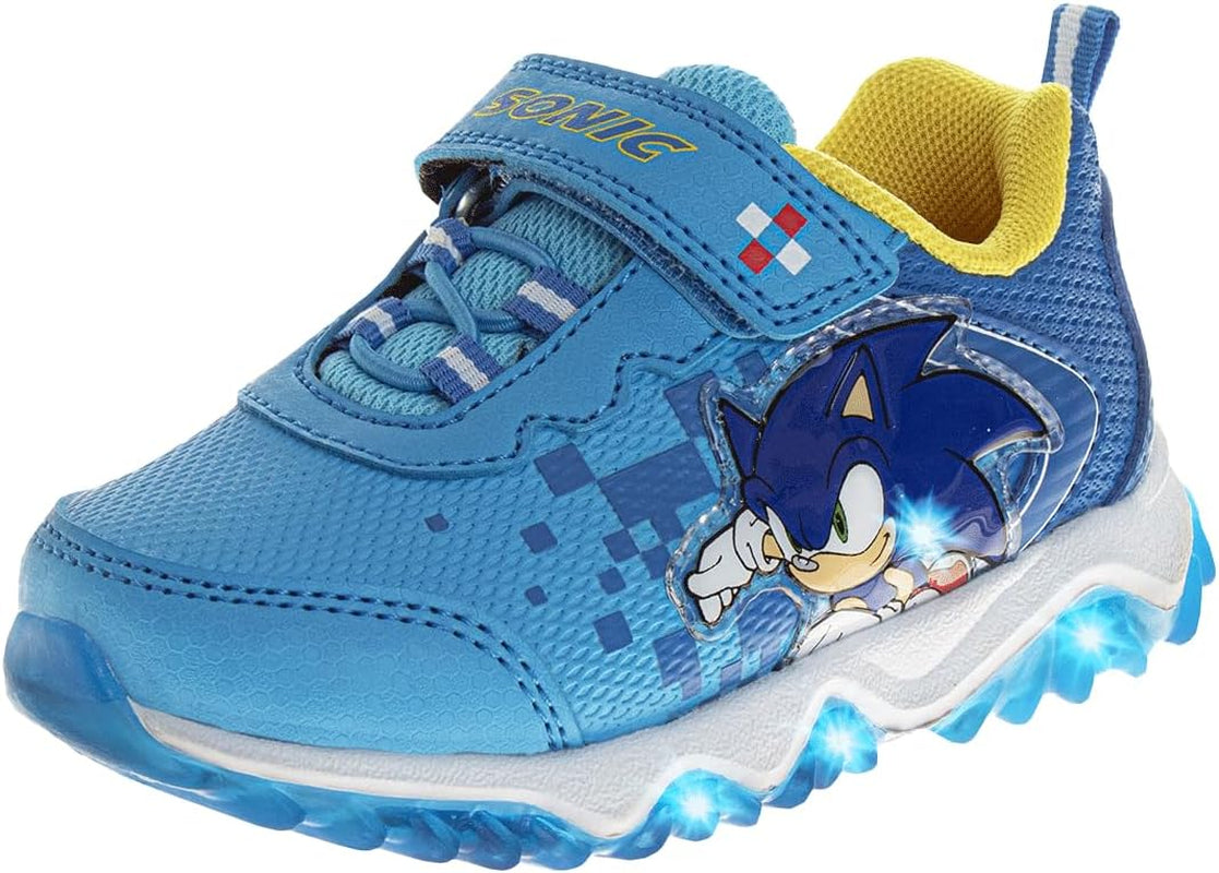 Sonic The Hedgehog - Zapatos deportivos ligeros con luz LED Tenis 