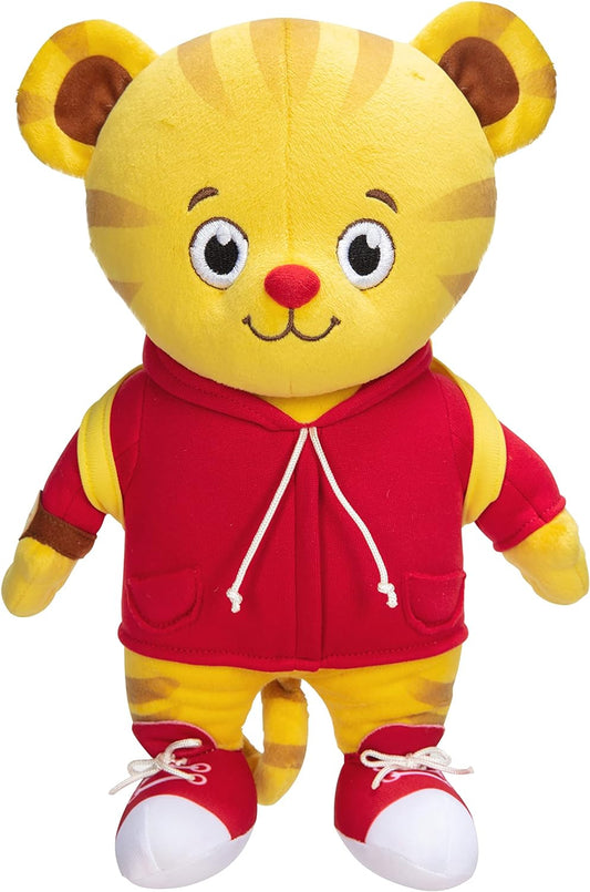 Daniel Tiger's Neighborhood Peluche de Daniel Tiger de regreso a la escuela con Tigey y mochila con música, sonidos y frases