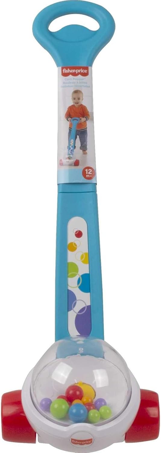 Fisher-Price - Juguete de empuje Corn Popper