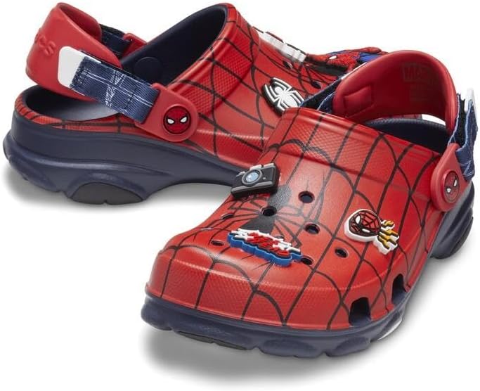 Crocs Zuecos clásicos unisex todo terreno Spiderman