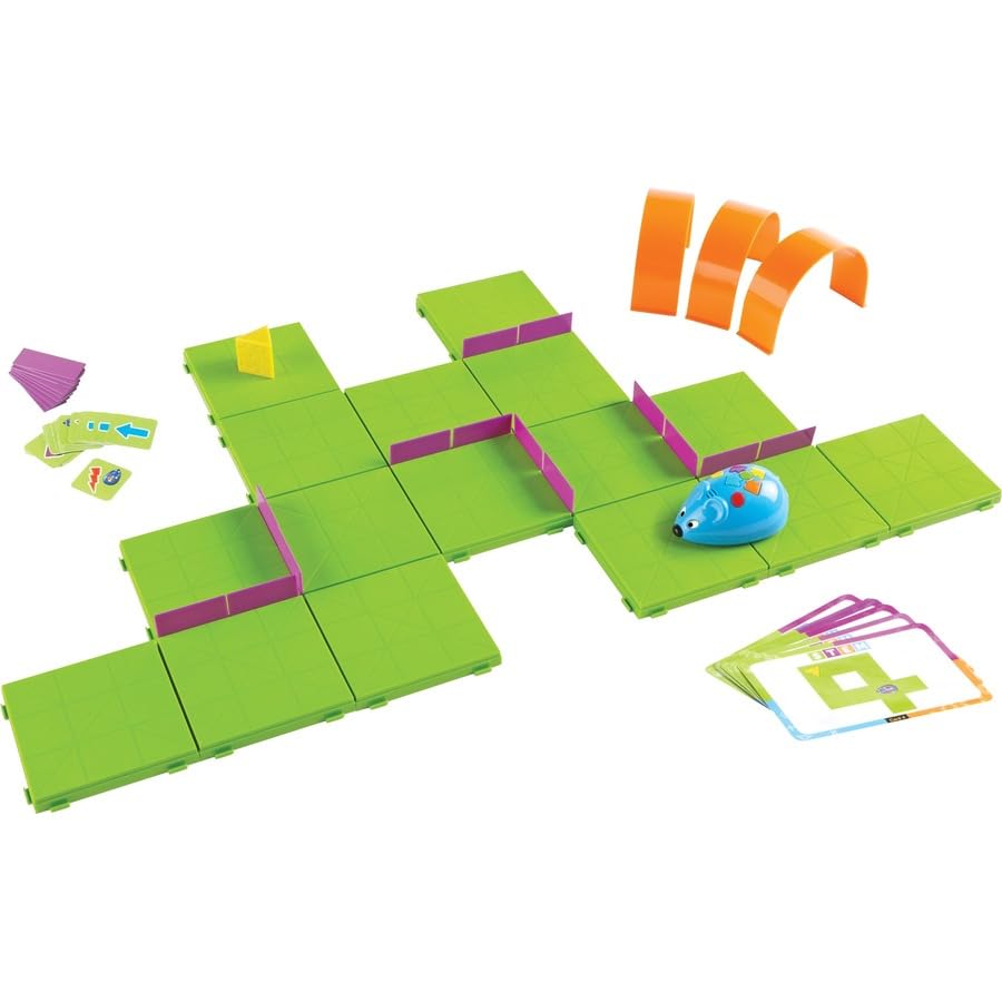 Juego de actividades de ratón robot Code & Go de Learning Resources - Kit de robótica para niños, codificación de mascotas