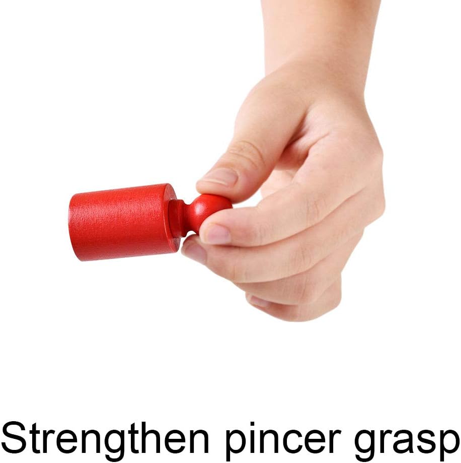 Montessori - Bloques de cilindros clavijas 