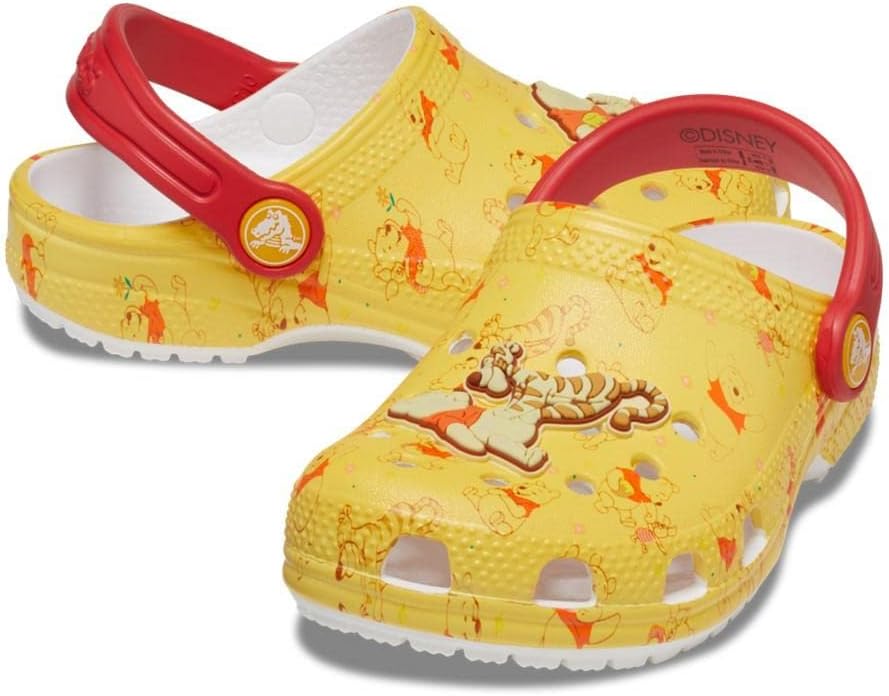 Crocs Zuecos clásicos unisex para niños Winnie The Pooh