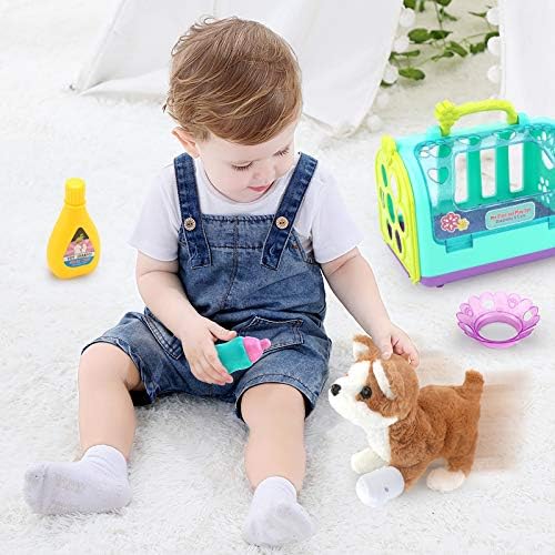 Kit veterinario, el perro camina y ladra