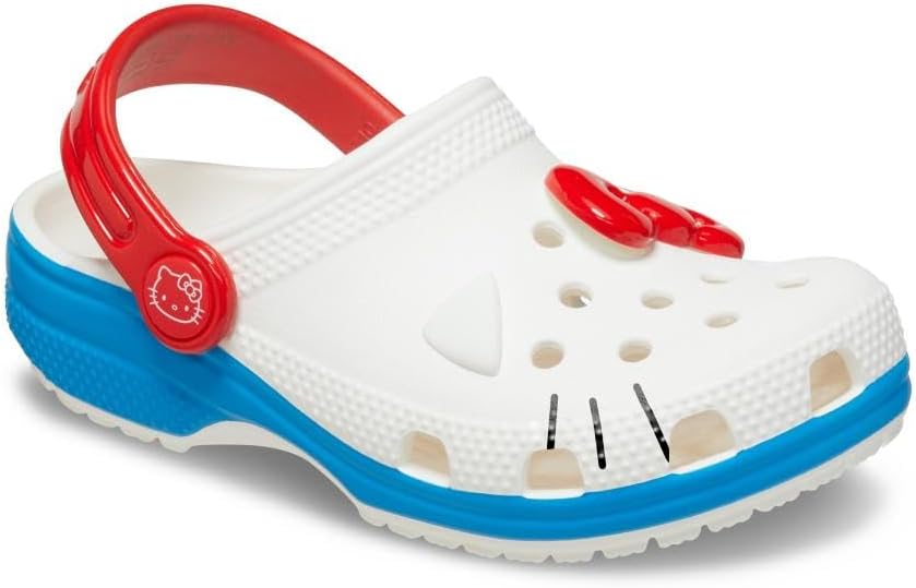 Crocs Zuecos clásicos de Hello Kitty