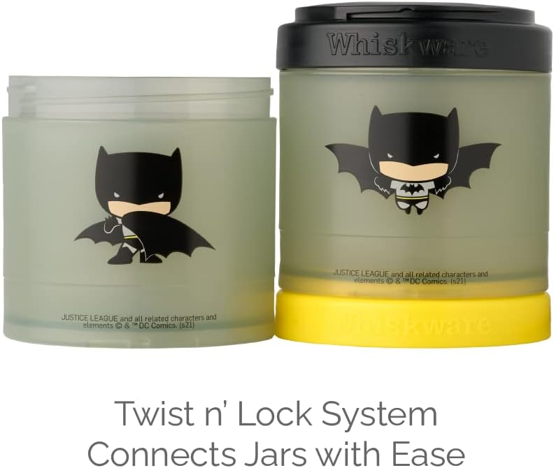 Whiskware Justice League - Recipientes apilables, Batman