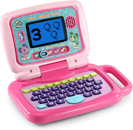 LeapFrog Leaptop 2-en-1 táctil, Rosado