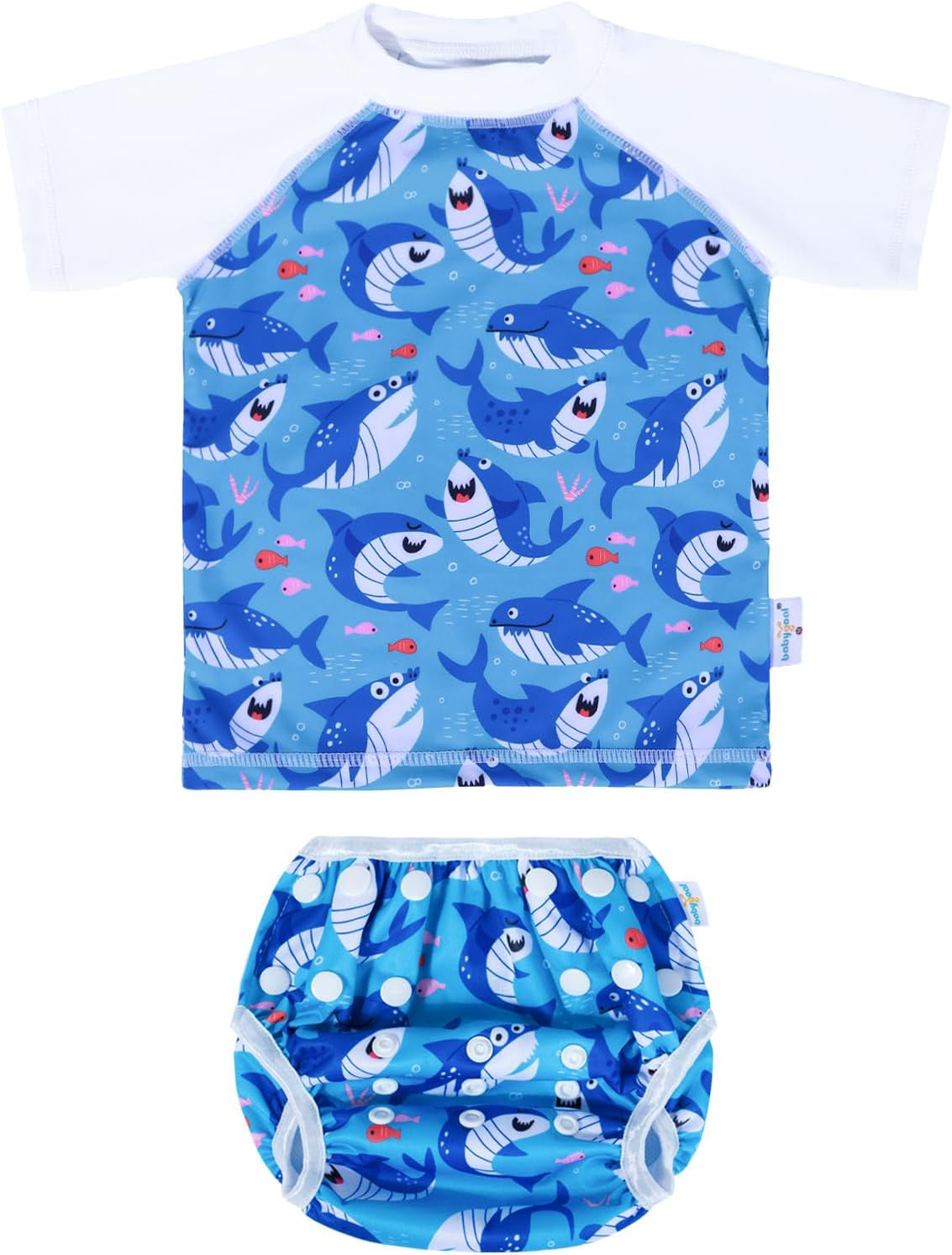 Trajes de baño para bebés babygoal con pañal 