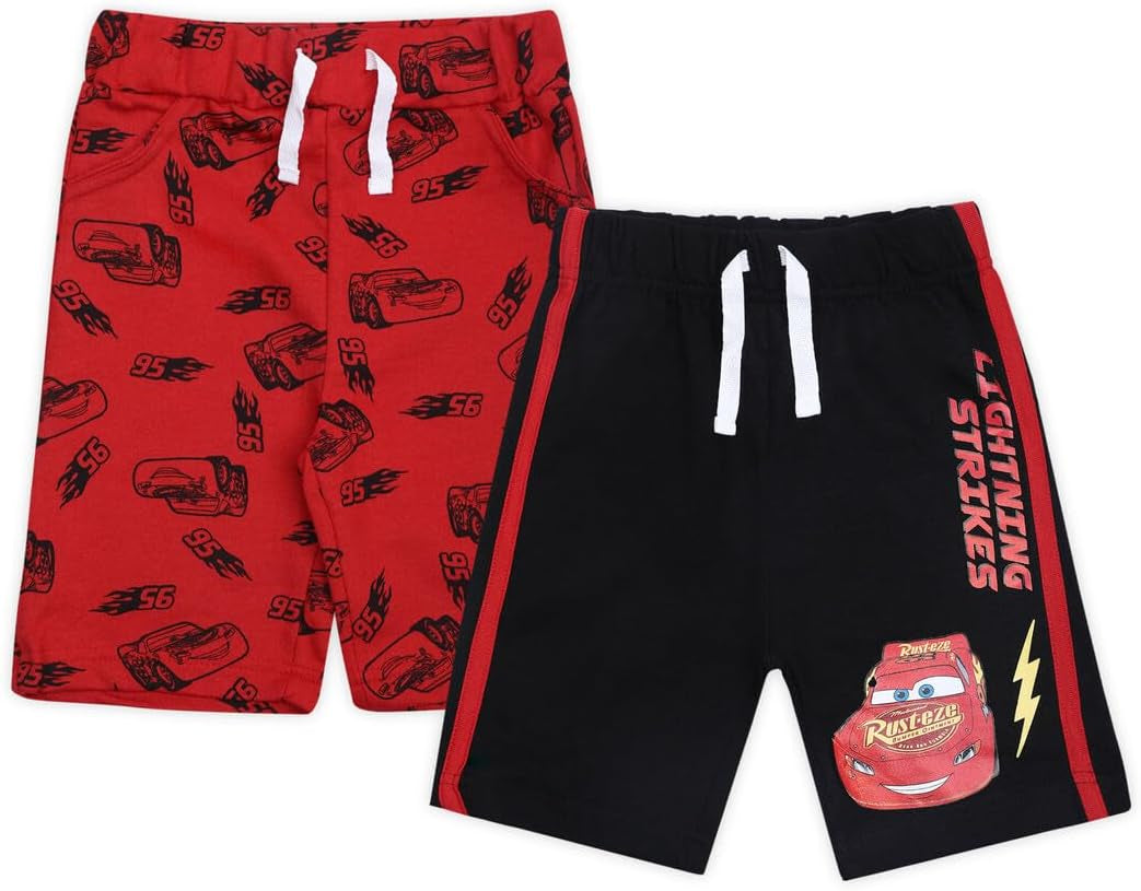 Disney Cars Lightning McQueen - Pantalones cortos 