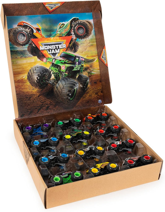 Monster Jam, Paquete de 12 camiones monstruo fundidos a presión a escala 1:64