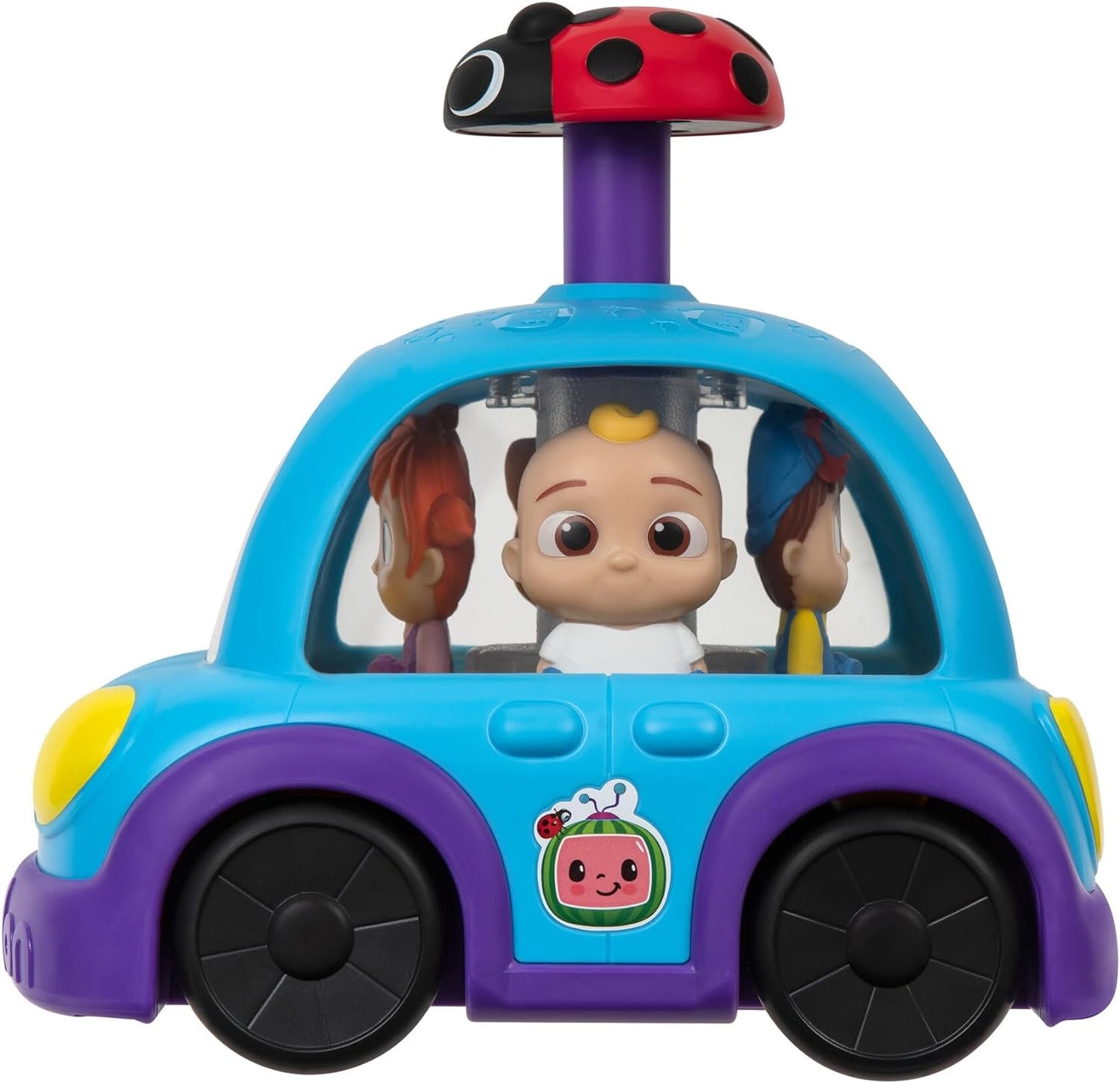 CoComelon Push 'N Sing - Coche familiar interactivo musical iluminado