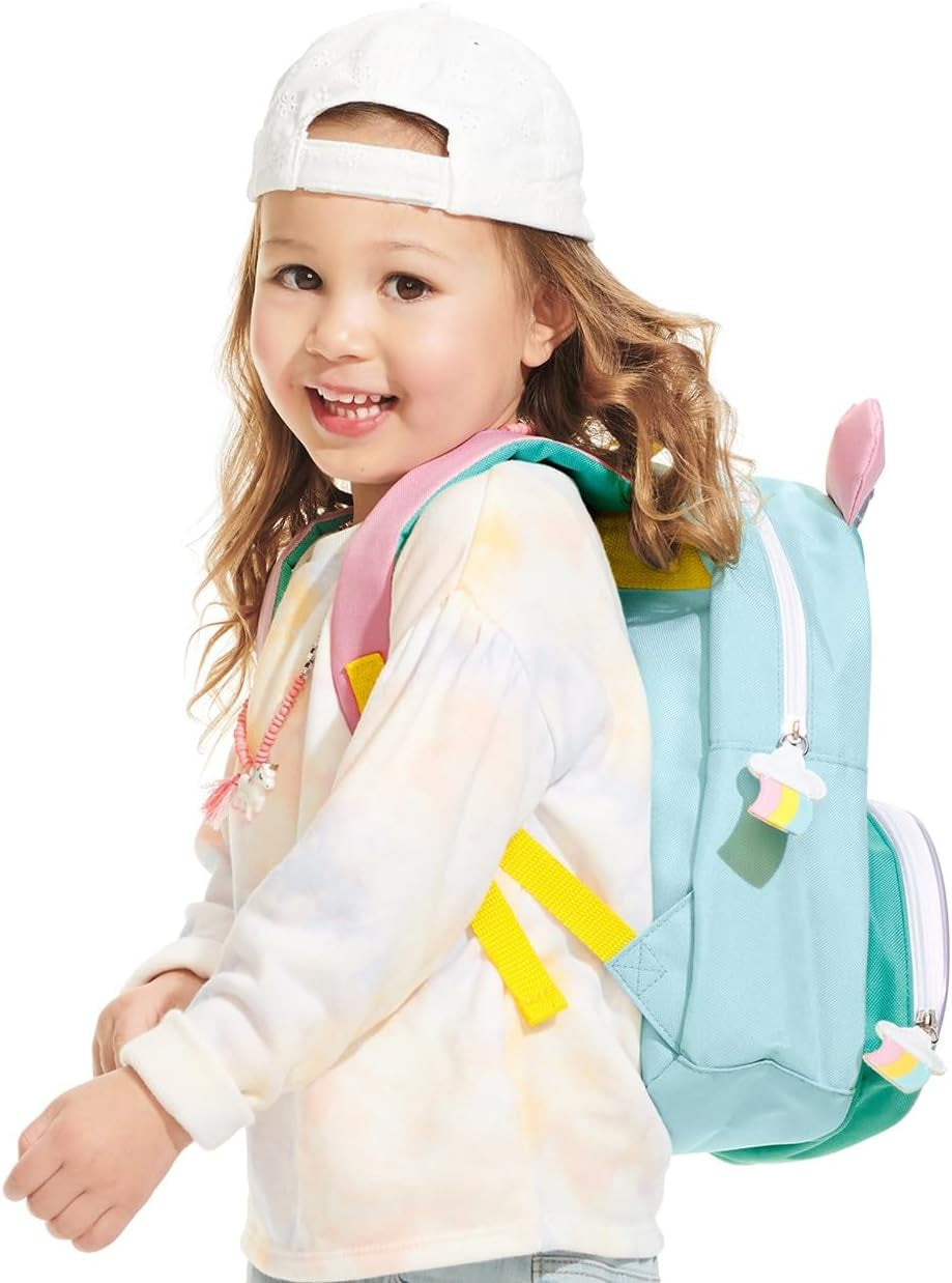 Skip Hop - Mochila para preescolar, colección Zoo Unicornio 12" Pulgadas 