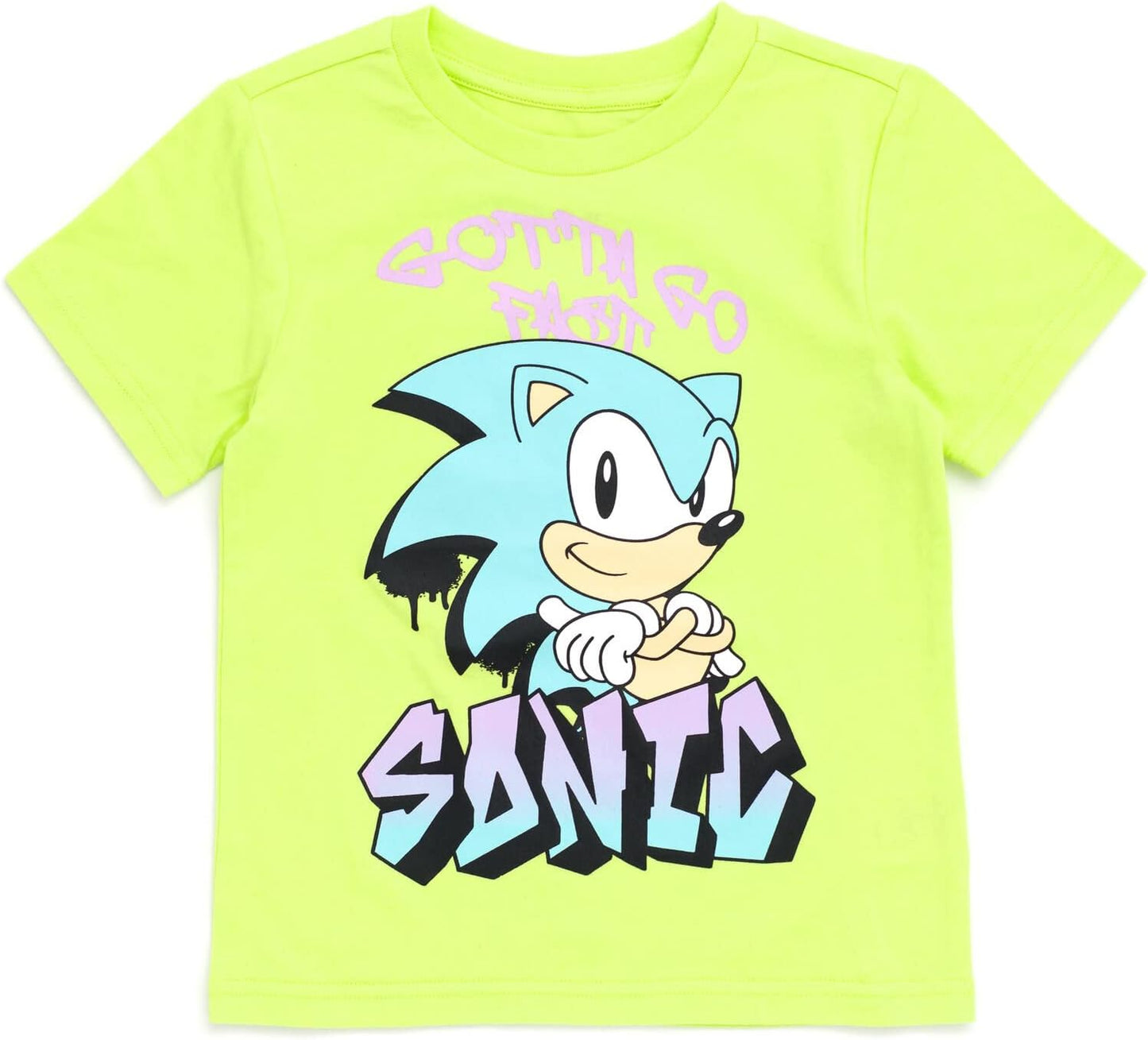 SEGA Sonic the Hedgehog - Conjunto de camiseta y pantalones 