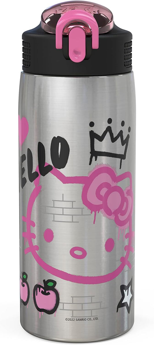 Zak Designs botella de agua de acero inoxidable de 19 onzas