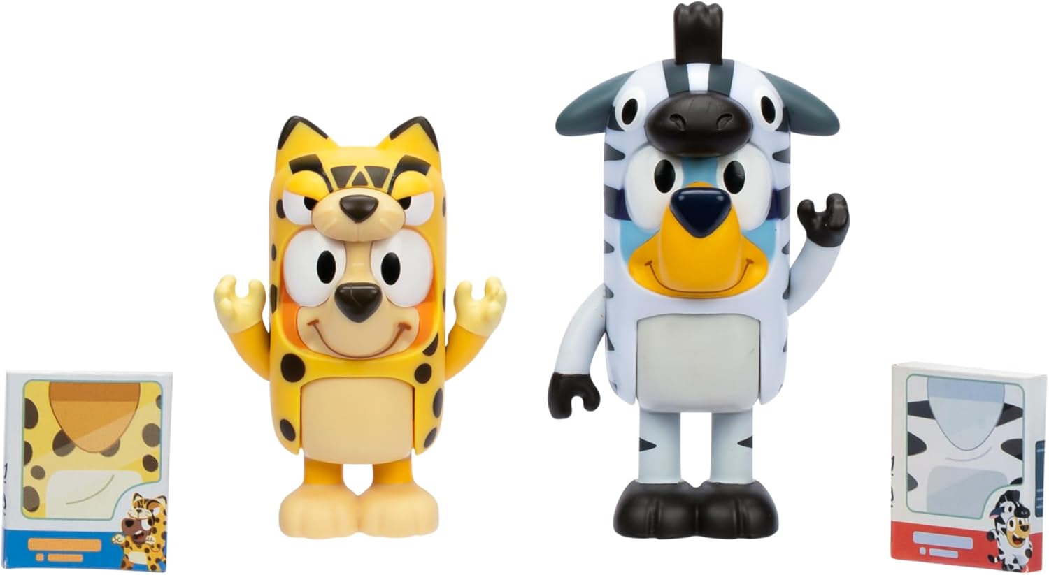 Bluey Paquete de 2 figuras – Disfraces de animales