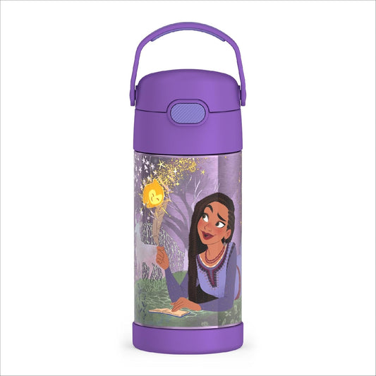 THERMOS FUNtainer - Botella de agua de acero inoxidable Wish