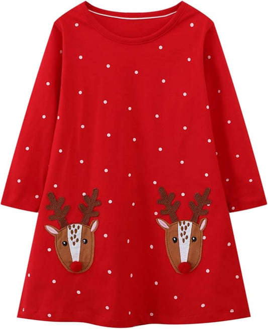 Hileelang Vestido de Navidad