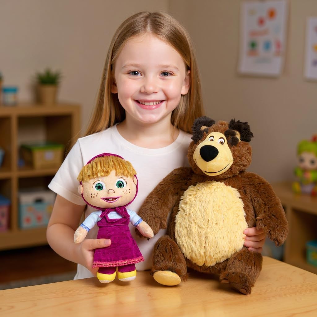 Masha y el oso peluche oficiales